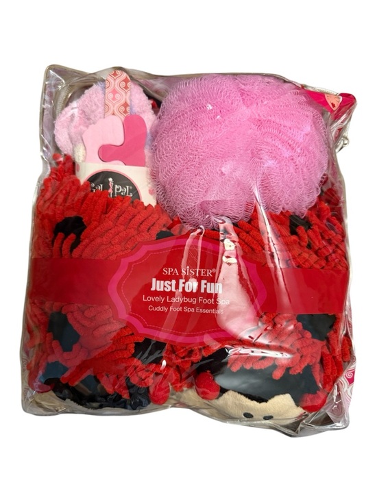 Spa Sister Other - Just For Fun Ladybug Foot Spa Set - Pink & Red